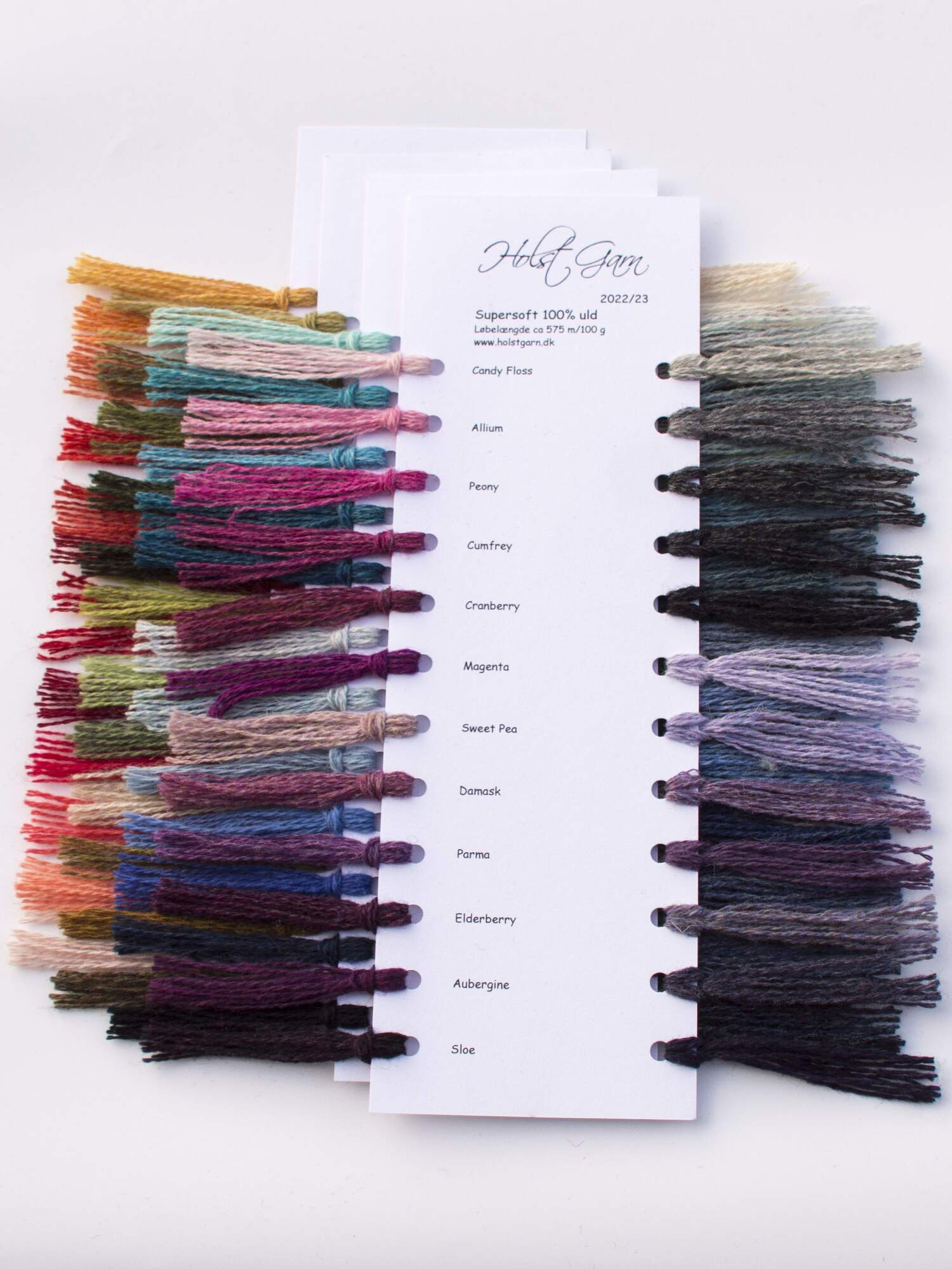 Holst Garn Shade Cards Holst Garn 01 Supersoft Shade cards 2022/23 Offer:  $12.39,-